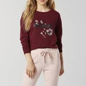 Bongo Long Sleeve Crew Top "Paradise" - Size XL